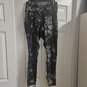 American Eagle Outfitters Black and Gray Leggings